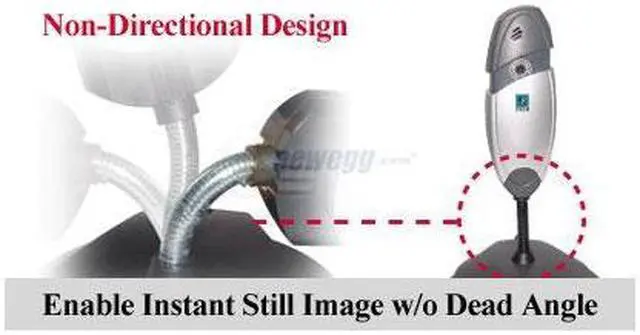 Alt view image 6 of 8 - A4Tech PK-635M 0.35 MP Effective Pixels USB 2.0 WebCam