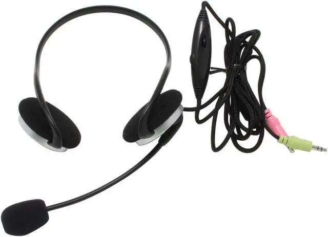 Alt view image 3 of 4 - A4Tech HS-5P 3.5mm Connector Supra-aural Ultra thin backstyle Headset