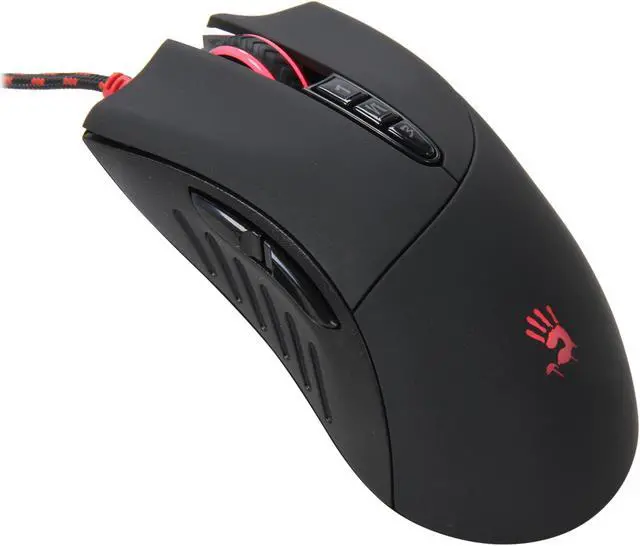 Main image of A4Tech V3 Black 7 Buttons 1 x Wheel USB Wired Optical Gaming Mouse