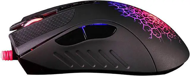 Alt view image 4 of 4 - A4Tech Bloody AL Series AL90 Laser Gaming Mouse Black