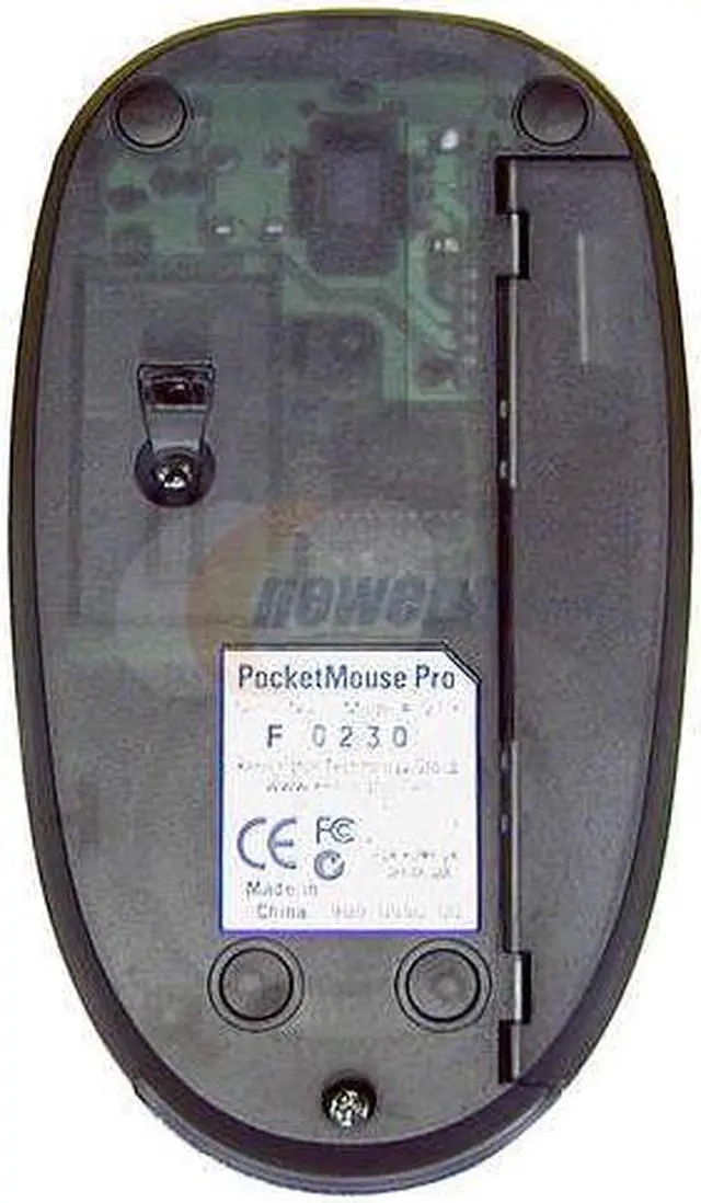 Alt view image 3 of 4 - Kensington PocketMouse Pro 72116 Gray 3 Buttons 1 x Wheel USB Optical Mouse