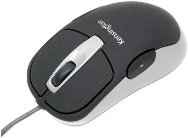 Alt view image 2 of 5 - Kensington K72121 2-Tone 5 Buttons 1 x Wheel USB or PS/2 Wired Optical Mouse