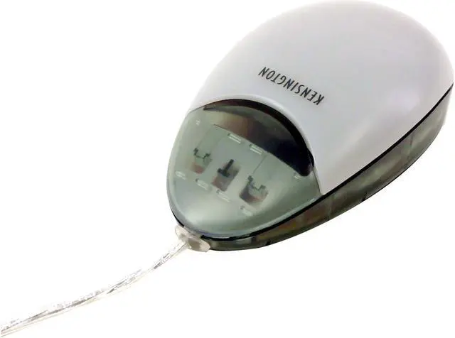 Main image of Kensington Mouse in a Box 64475 2-Tone 1 Buttons USB/ADB Wired Ball Mouse for MAC