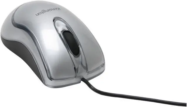 Alt view image 2 of 6 - Kensington 72114G Silver 3 Buttons 1 x Wheel USB Wired Optical PocketMouse