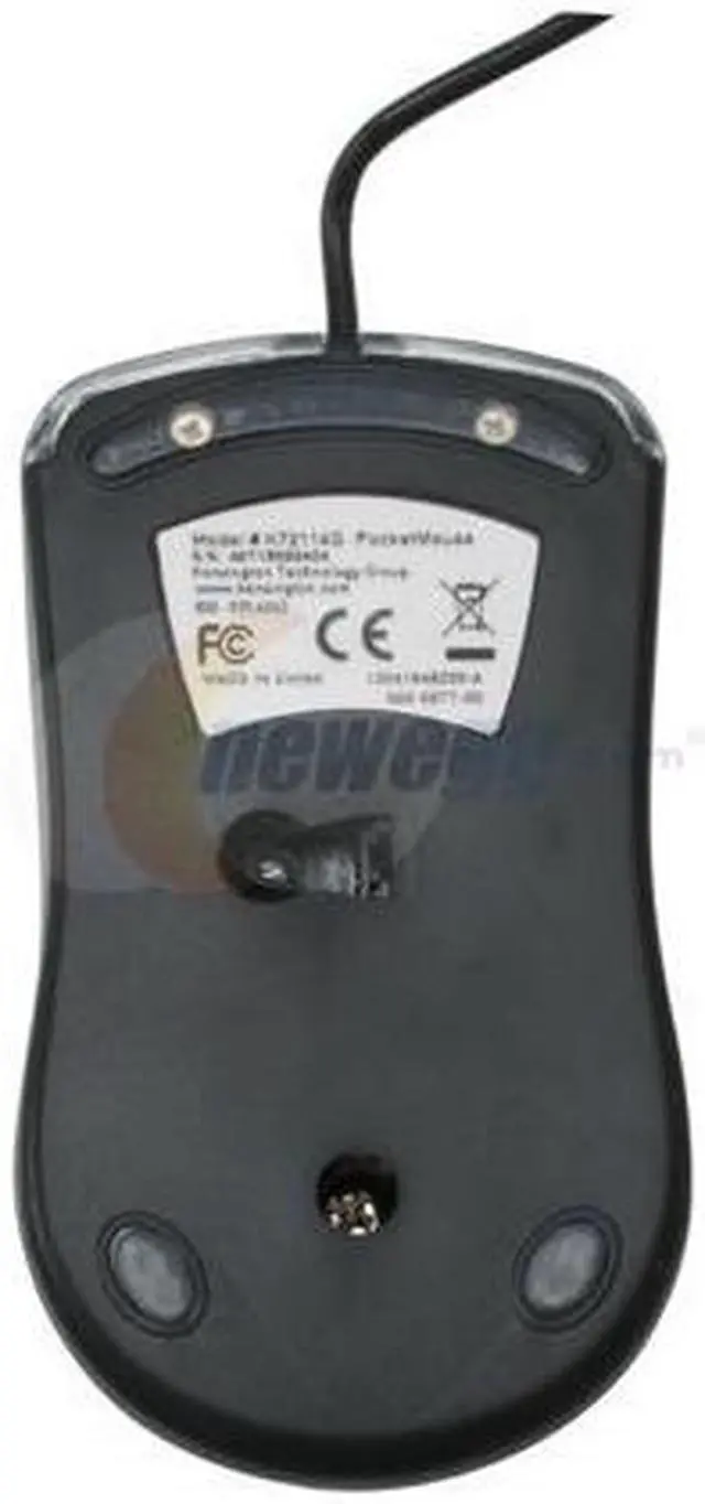 Alt view image 4 of 6 - Kensington 72114G Silver 3 Buttons 1 x Wheel USB Wired Optical PocketMouse