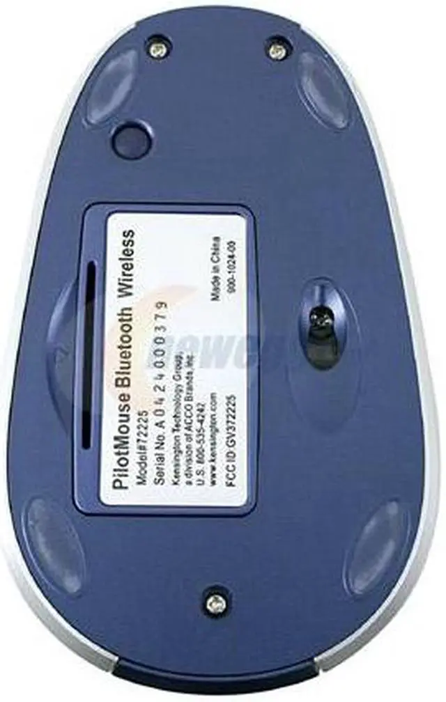 Alt view image 3 of 5 - Kensington Bluetooth Pilot 72225 2-Tone 3 Buttons 1 x Wheel Bluetooth Wireless Optical Mouse