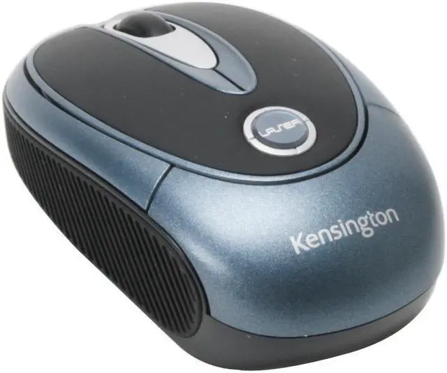 Main image of Kensington PilotMouse 72239 Blue/Black 3 Buttons 1 x Wheel RF Wireless Laser Mini
