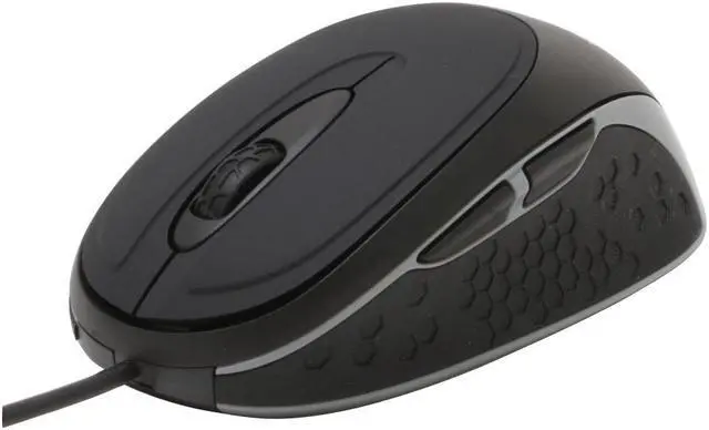 Main image of Kensington Ci20 Black 5 Buttons 1 x Wheel USB or PS/2 Wired Diamondeye Optical Mouse