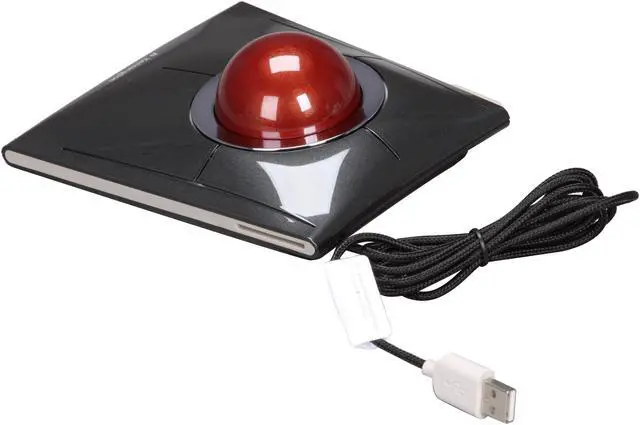 Alt view image 5 of 6 - Kensington SlimBlade K72327US Red Scroll Ball USB Wired Laser Mouse