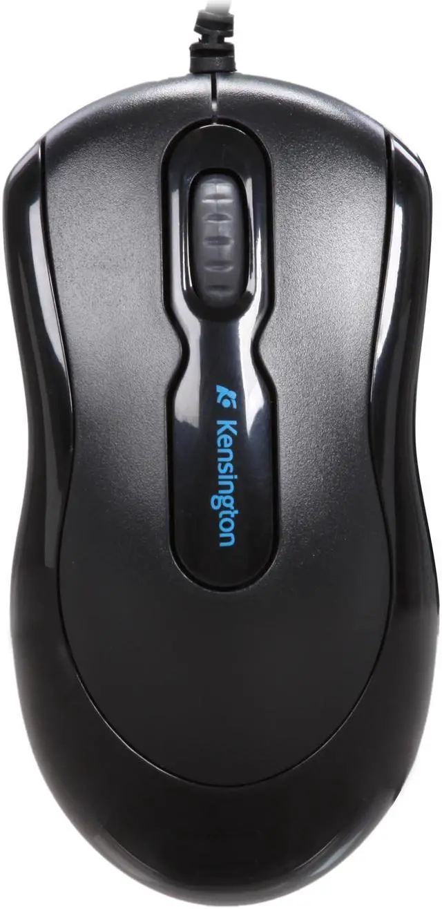 Alt view image 3 of 4 - Kensington K72356US Black 3 Buttons 1 x Wheel USB Wired Optical Mouse