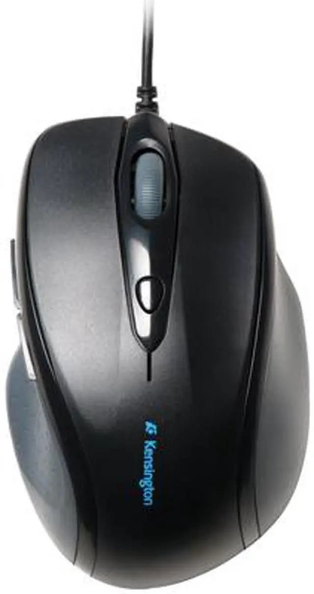 Alt view image 2 of 2 - Kensington Pro Fit Full-Size Mouse K72369US Black 1 x Wheel USB Wired Optical Mouse