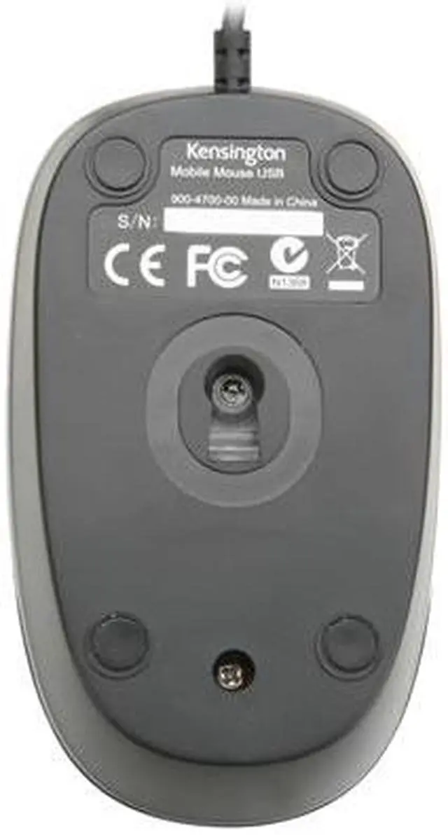 Alt view image 4 of 6 - Kensington PocketMouse K72406US Black 3 Buttons 1 x Wheel USB Wired Optical Mobile Mouse