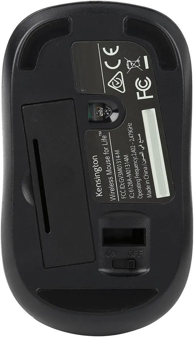 Alt view image 5 of 5 - Kensington K72392US Black 1 x Wheel RF Wireless Optical Mouse
