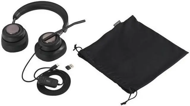 Alt view image 6 of 6 - Kensington H2000 USB-C Over-Ear Headset K83451WW