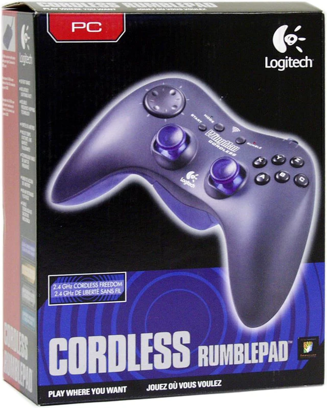 Logitech 963246-0403 Cordless RumblePad - Newegg.com