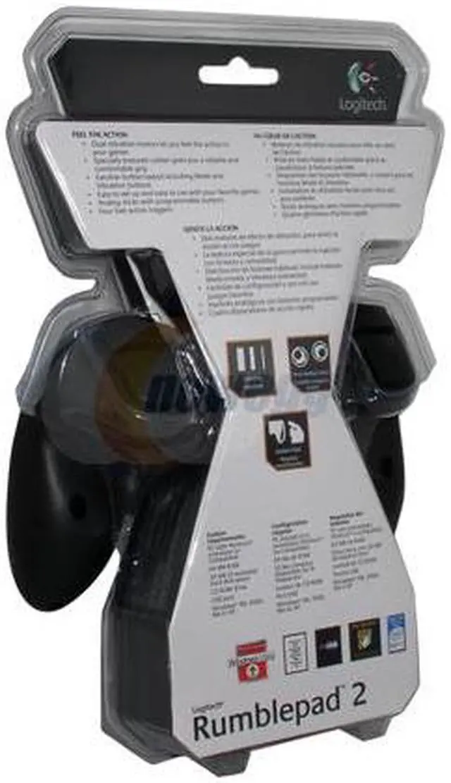 Alt view image 4 of 4 - Logitech 963325-0403 RumblePad 2 Vibration Feedback Gamepad
