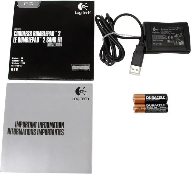 Alt view image 6 of 8 - Logitech 963326-0403 Cordless RumblePad 2 USB