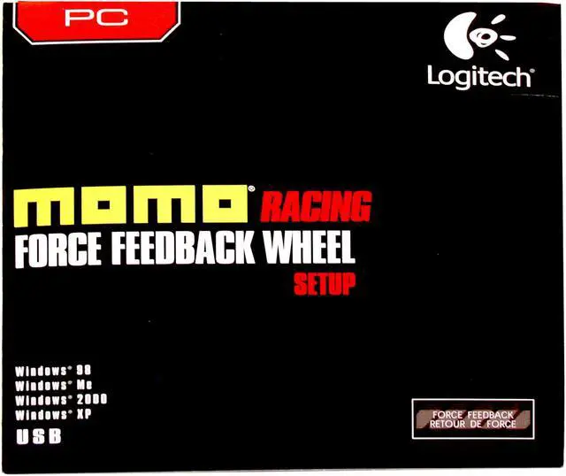 Alt view image 4 of 4 - Logitech 963282-0403 MOMO Racing Force Feedback Wheel