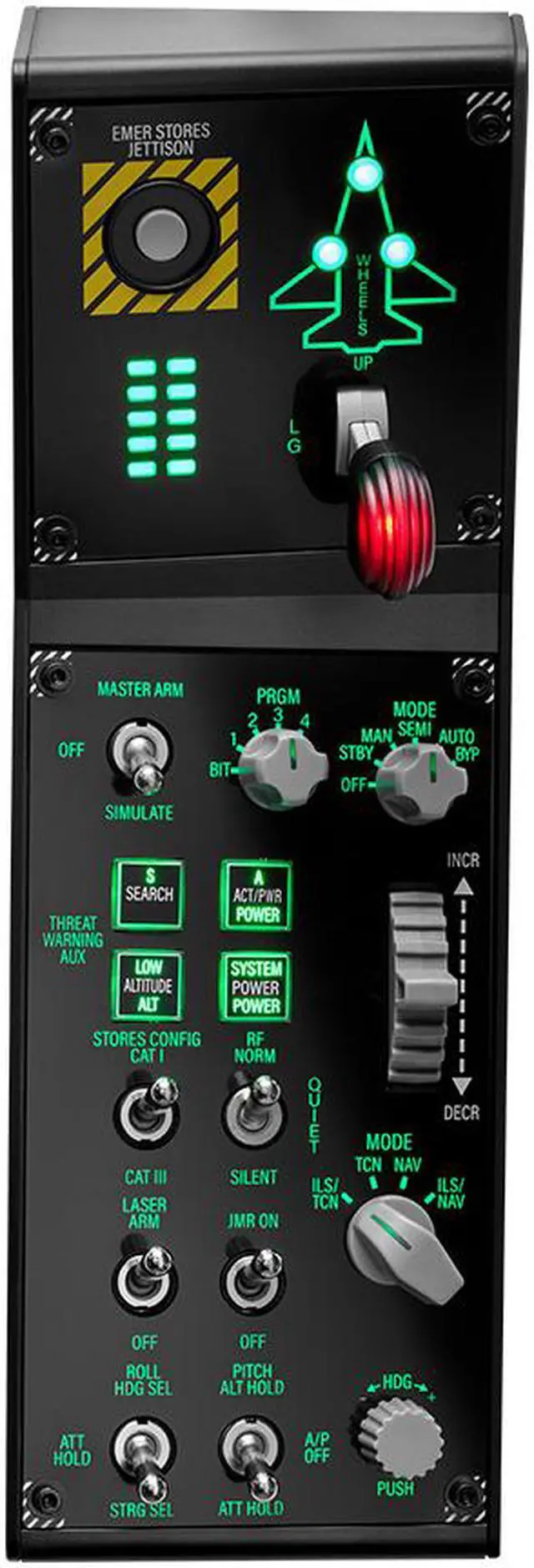 Alt view image 3 of 6 - Thrustmaster Viper Panel for PC, VR