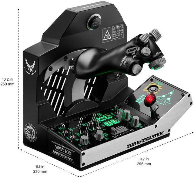 Alt view image 6 of 6 - Thrustmaster Viper TQS Mission Pack for PC, VR