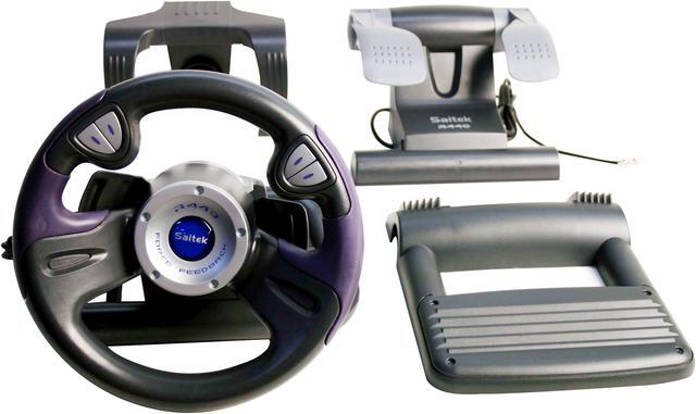 Alt view image 3 of 4 - Saitek J43 R440 Force Feedback Wheel