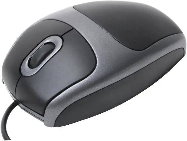 Alt view image 4 of 8 - SPEC Research H1D-3003U Black 3 Buttons 1 x Wheel USB Wired Optical Mouse