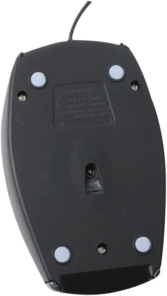 Alt view image 6 of 8 - SPEC Research H1D-3003U Black 3 Buttons 1 x Wheel USB Wired Optical Mouse