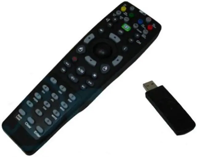 Main image of X-Gene 01034 Black 2.4 GHz Wireless MCE Remote Control w/ Optical Trackball