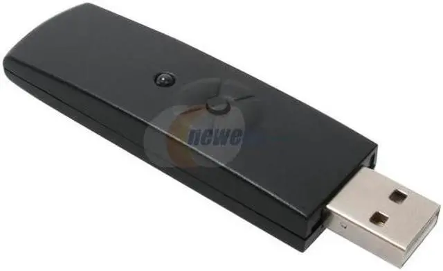 Alt view image 2 of 7 - X-Gene 01034 Black 2.4 GHz Wireless MCE Remote Control w/ Optical Trackball