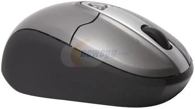 Alt view image 3 of 10 - Targus AMW25US Silver/Black 4 Buttons 1 x Wheel Wireless Optical Stow-N-Go Notebook Mouse