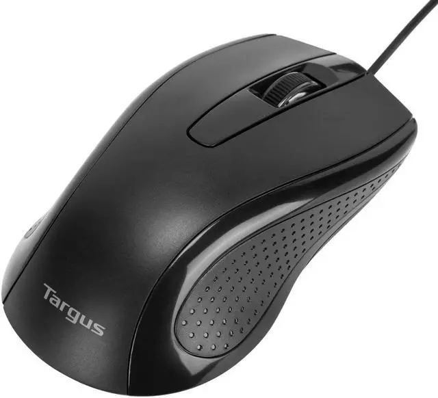 Alt view image 2 of 8 - Targus 3-Button USB Full-Size Optical Mouse - AMU81USZ