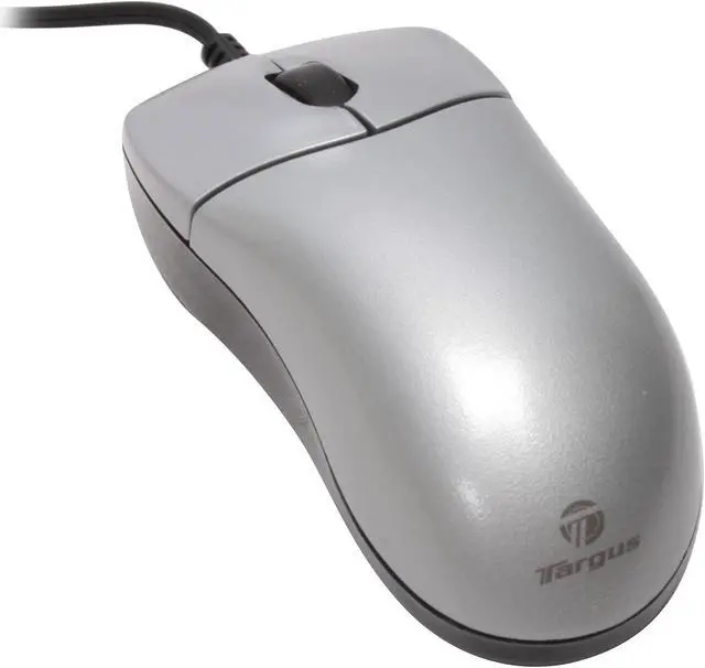 Main image of Targus PAUM01U Silver 3 Buttons 1 x Wheel USB Wired Optical Ultra Mini Retractable Mouse