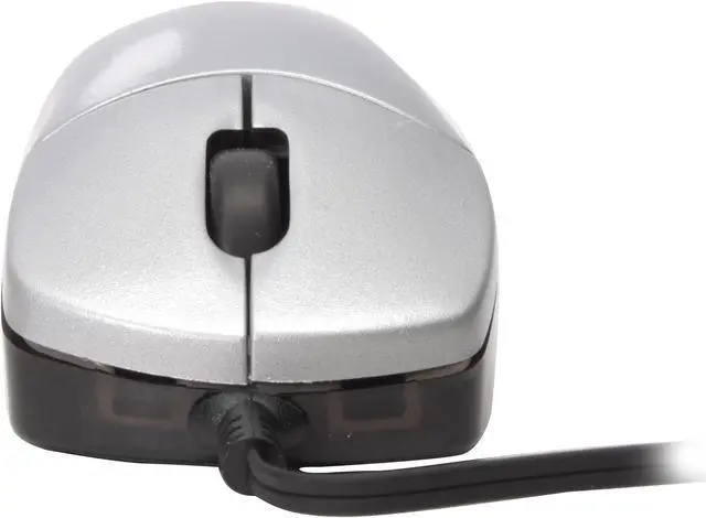 Alt view image 2 of 10 - Targus PAUM01U Silver 3 Buttons 1 x Wheel USB Wired Optical Ultra Mini Retractable Mouse