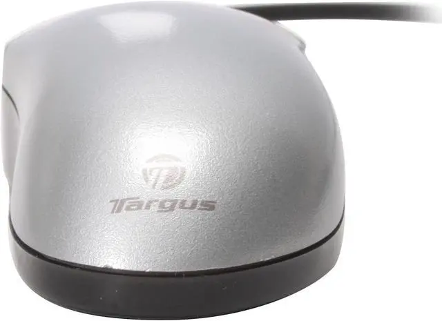 Alt view image 4 of 10 - Targus PAUM01U Silver 3 Buttons 1 x Wheel USB Wired Optical Ultra Mini Retractable Mouse