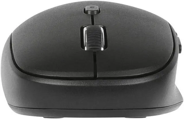 Alt view image 4 of 8 - Targus AMB582GL Black 1 x Wheel Dual (RF / Bluetooth Wireless) Midsize Comfort Multi-Device Antimicrobial Wireless Mouse