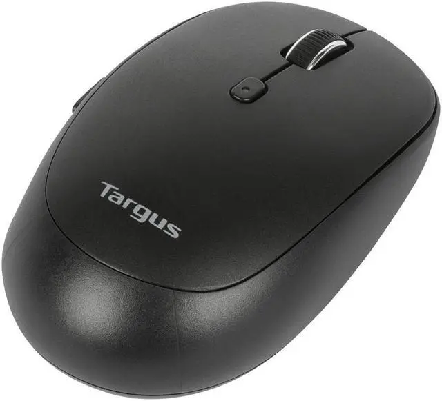 Alt view image 5 of 8 - Targus AMB582GL Black 1 x Wheel Dual (RF / Bluetooth Wireless) Midsize Comfort Multi-Device Antimicrobial Wireless Mouse