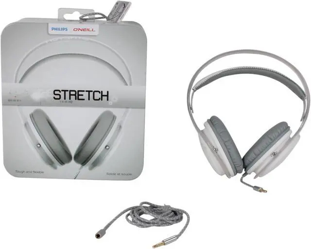 Alt view image 6 of 6 - PHILIPS O'Neill SHO9561/28 3.5mm Stereo Connector Circumaural THE STRETCH Headband Headphone