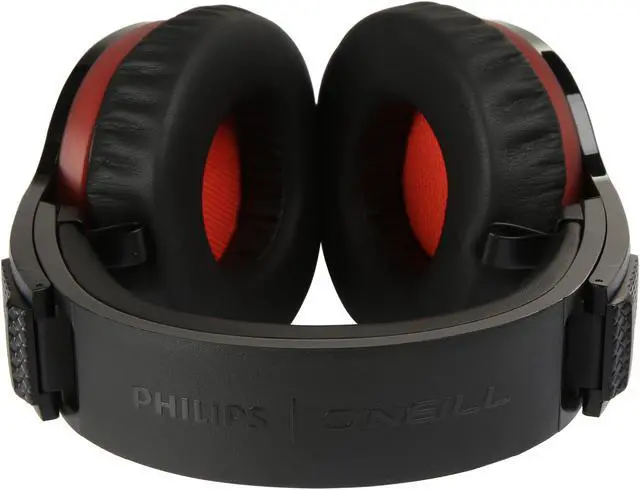 Alt view image 4 of 7 - PHILIPS Black SHO9207 O'Neill The CRASH Headband Headphones