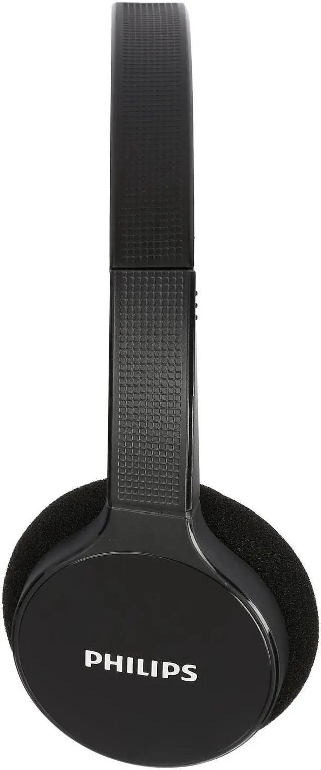 Alt view image 4 of 7 - Philips SHB4100 Bluetooth On-Ear Headphone - Black