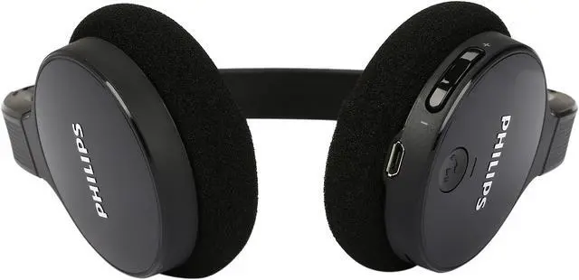 Alt view image 6 of 7 - Philips SHB4100 Bluetooth On-Ear Headphone - Black