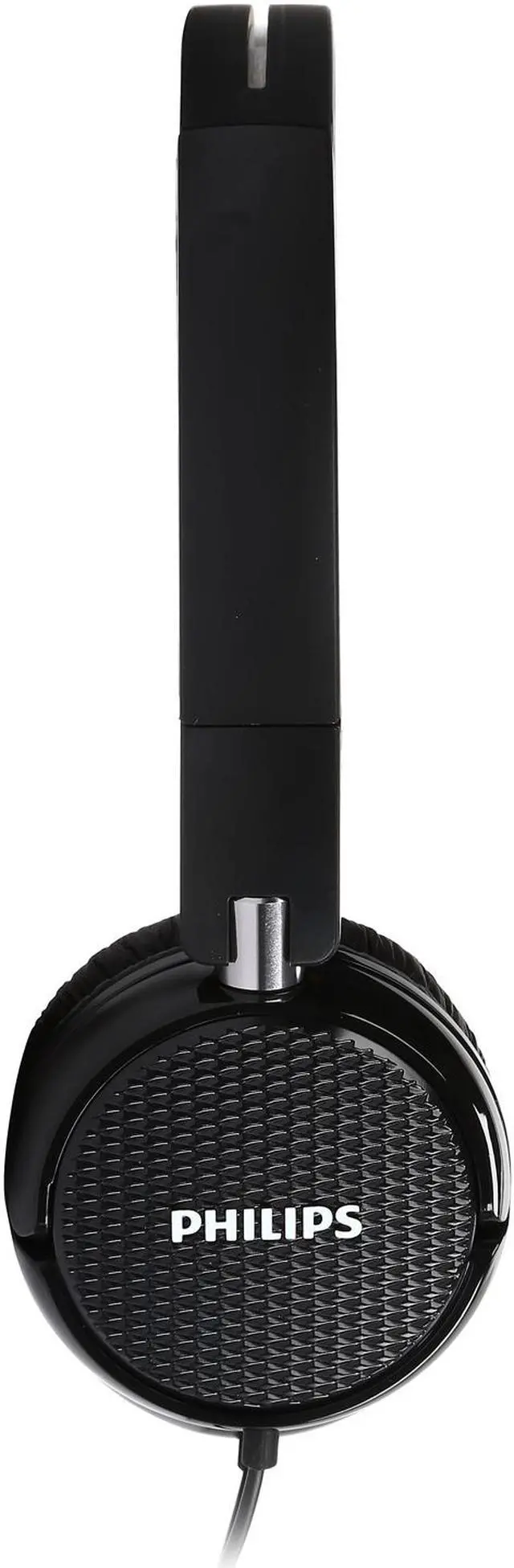 Alt view image 5 of 9 - PHILIPS FS3BK On Ear Foldable Headphones - Black