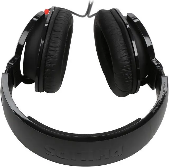 Alt view image 5 of 6 - Philips Extra Bass Hifi Stereo Over-the-Ear Headphone - Black