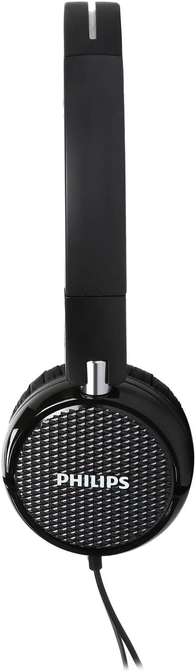 Alt view image 3 of 7 - Philips FS3MBK with Mic On-Ear Headphones