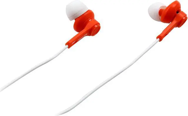 Alt view image 4 of 5 - Philips SHQ2300 Closed-back In-ear Sports Headphones, Orange