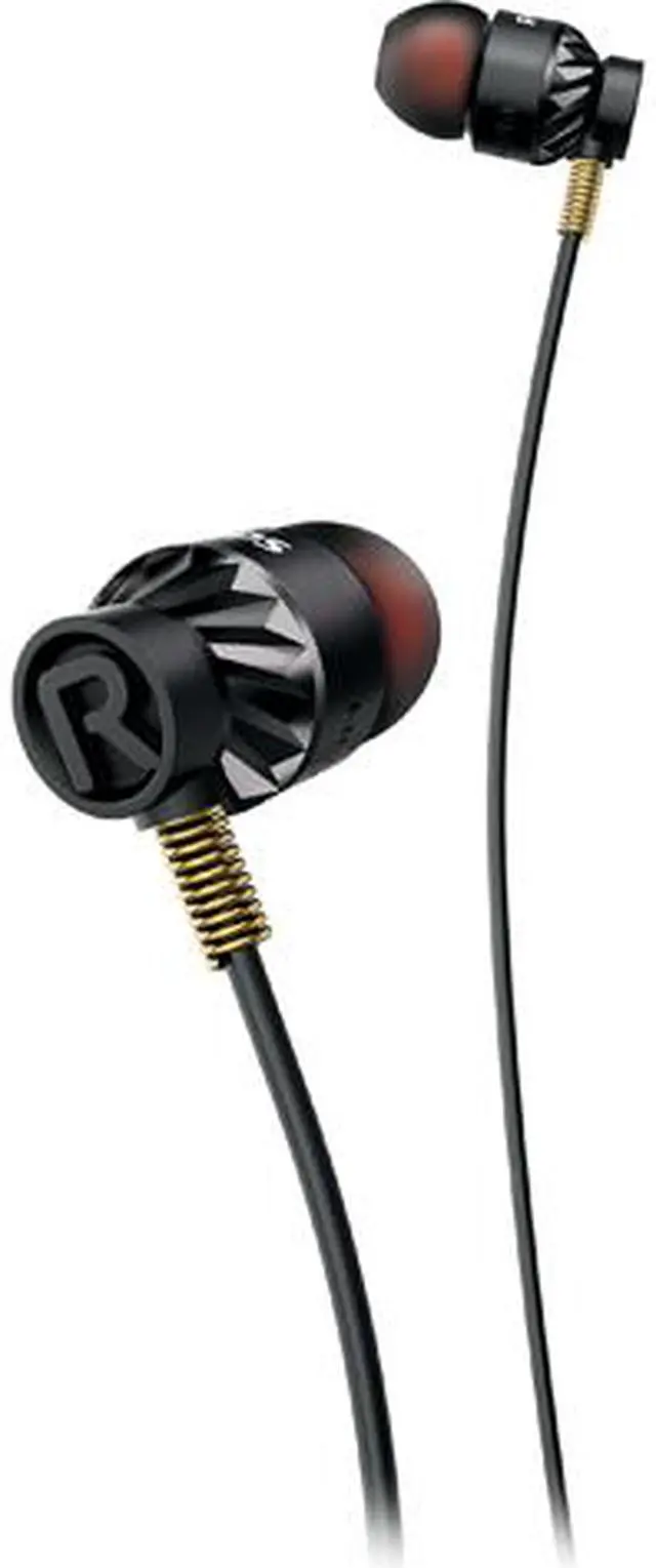 Main image of PHILIPS SHE5300BK/27 Metallic "Powerful Bass" In Ear Headphones, Black