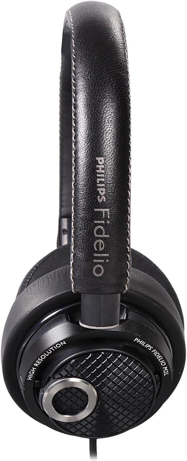Alt view image 4 of 7 - Philips M2L/27 Fidelio Headphones with Lightning Connector 40mm On Ear, Black
