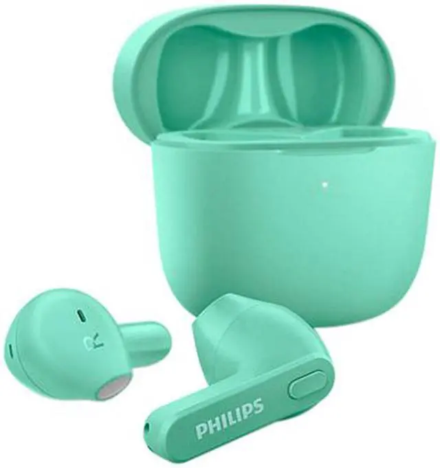 Alt view image 2 of 6 - Philips T2236 TWS In-Ear IPX4 18 Hours Play Time Microphone Green