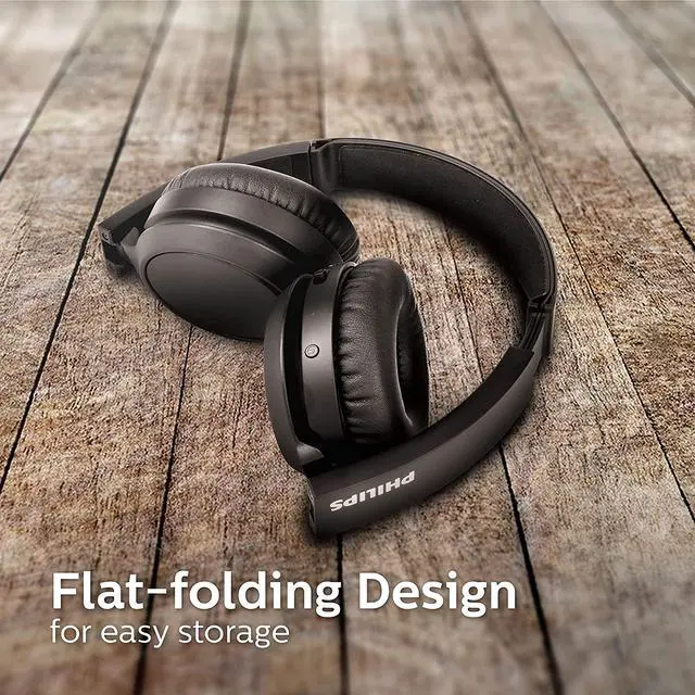 Alt view image 9 of 12 - PHILIPS Black TAH4205BK/00 On-ear Wireless Headphones