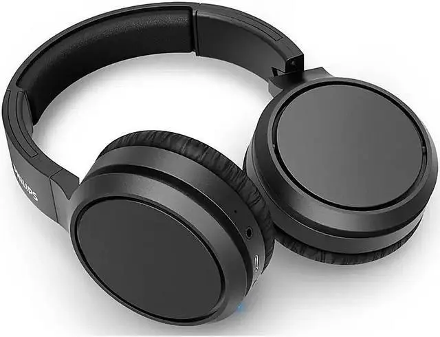 Alt view image 4 of 14 - Philips TAH5205 Compact fold, bass boost, 40mm drivers, 29 hrs (Black)