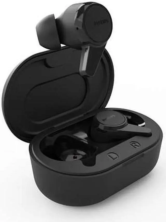 Alt view image 4 of 8 - PHILIPS Black Earbud Headphone/Headset TAT1207BK/00